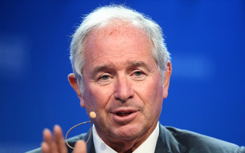 Blackstone's Schwarzman says cannot buy Bloomberg while owning Refinitiv