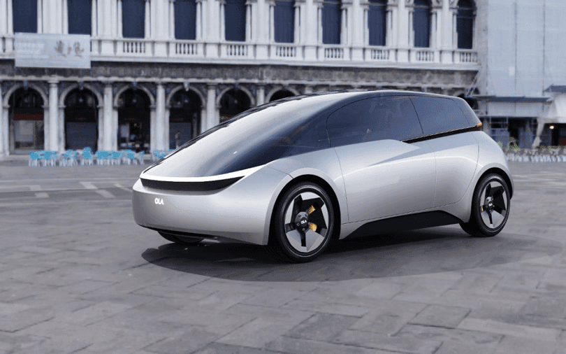 Ola teases 4-wheeler EV concept day after raising $200 million