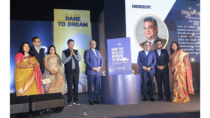 “How the Wealthy Borrow to Win” Book Launched by CA Vishnu Gupta & CA Prakhar Gupta in Indore With 400+ Business Leaders